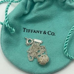 #2 Tiffany & Co. Sterling Silver Twist Knot Chain Necklace